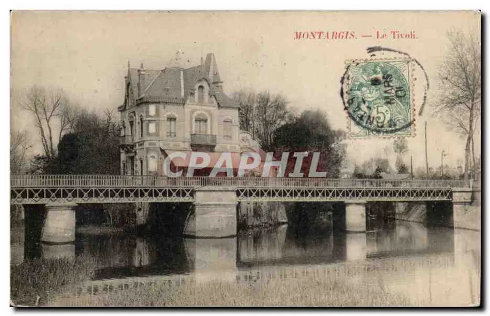 Montargis — O Tivoli — Editor desconhecido, número de série não visível - Frente