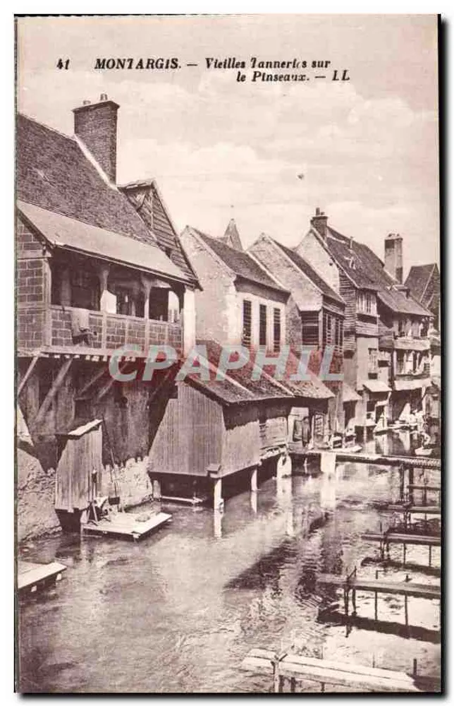 Montargis — Alte Gerbereien am Pinseau — LL - Vorderseite