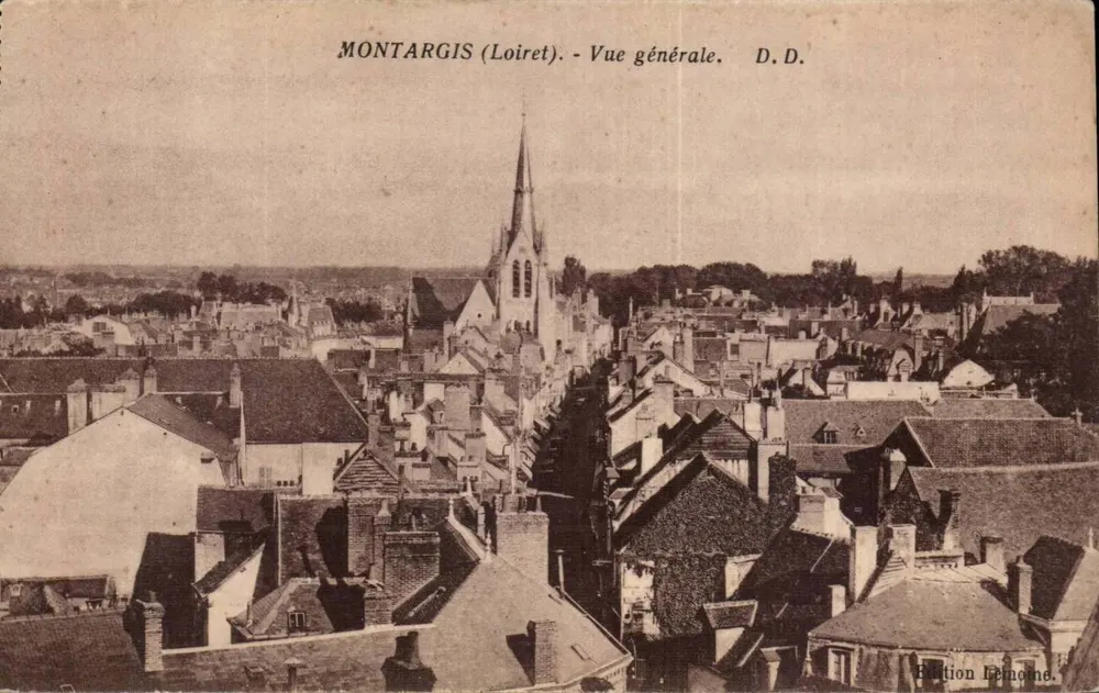 Montargis (Loiret) — Vista geral — Edição Lémoine - Frente