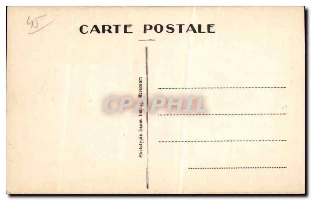 Montargis (Loiret) — Igreja de Santa Madeleine — Edição Lemoine - Verso