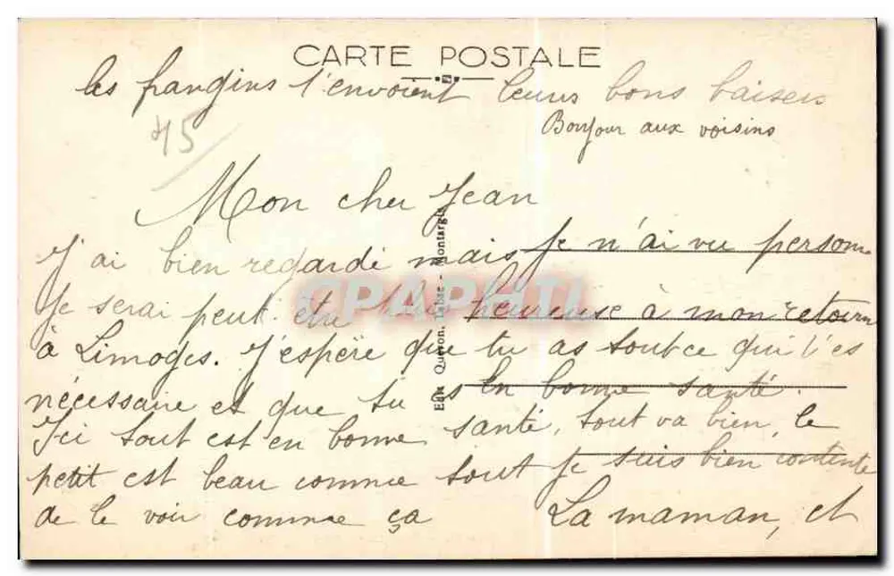 Montargis (Loiret) — Boulevard do Rempart — Editor: , n° 22 - Verso