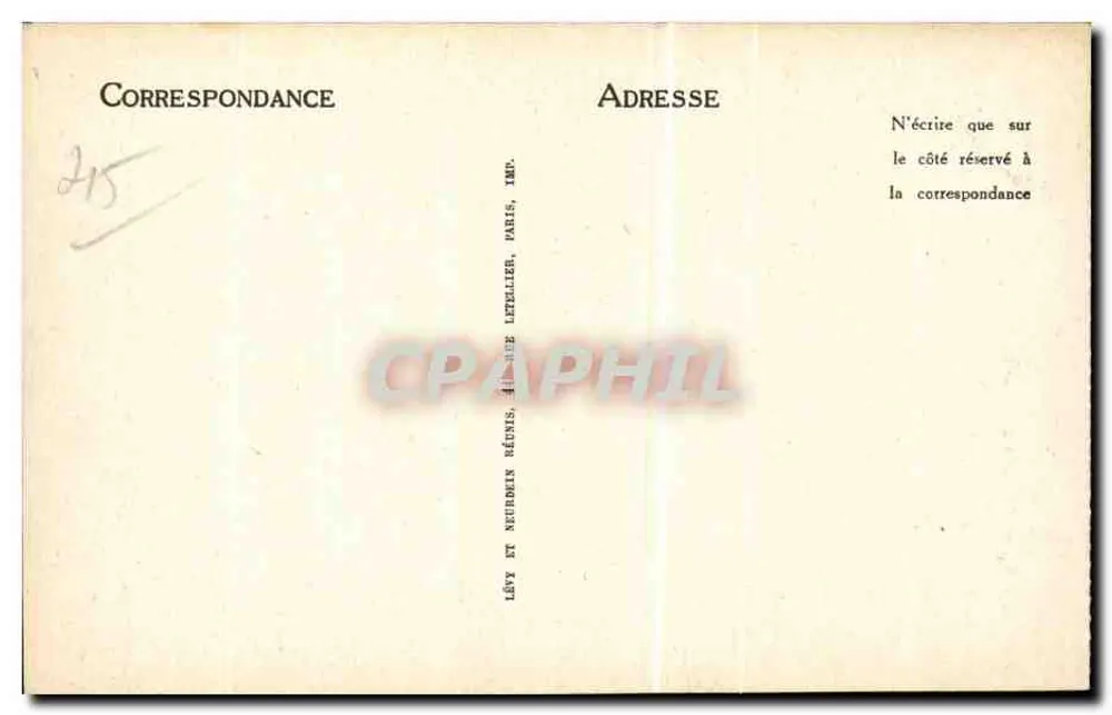 Montargis — Ein Zweig des Loting — Rue du Pont-Neuf — LL - Rückseite