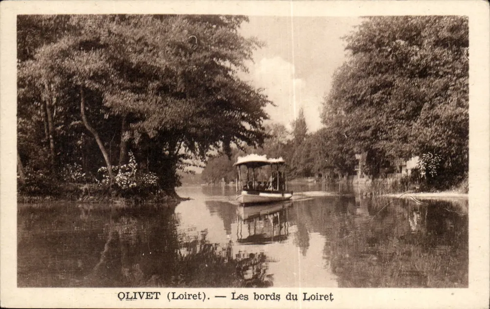 OLIVET (Loiret) — As margens do Loiret - Frente