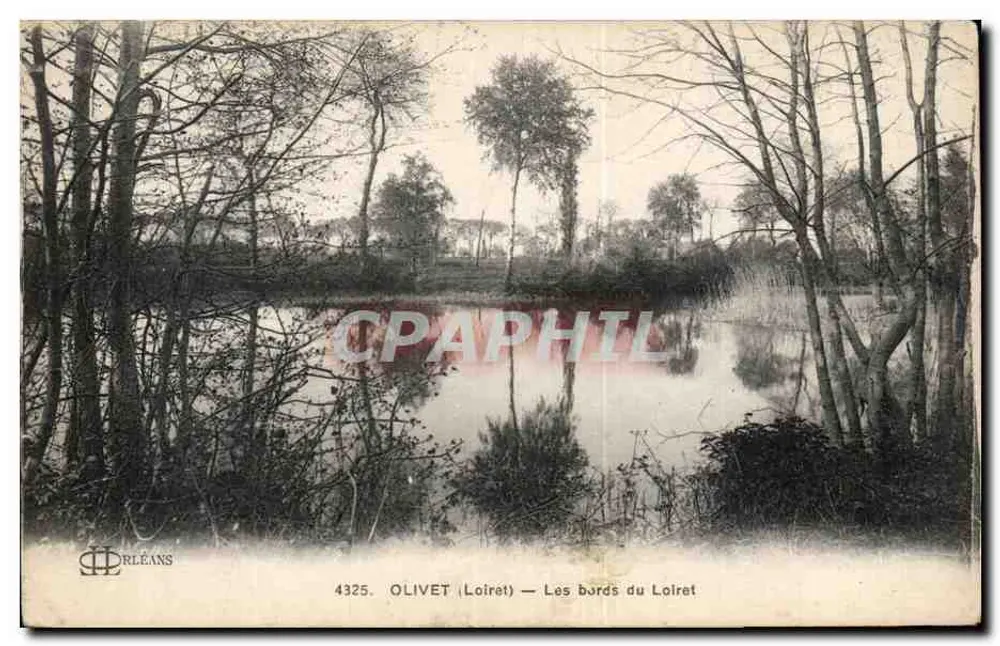 Olivet (Loiret) — Brzegi Loiret — Wydawca Orléans, nr 4325 - Awers