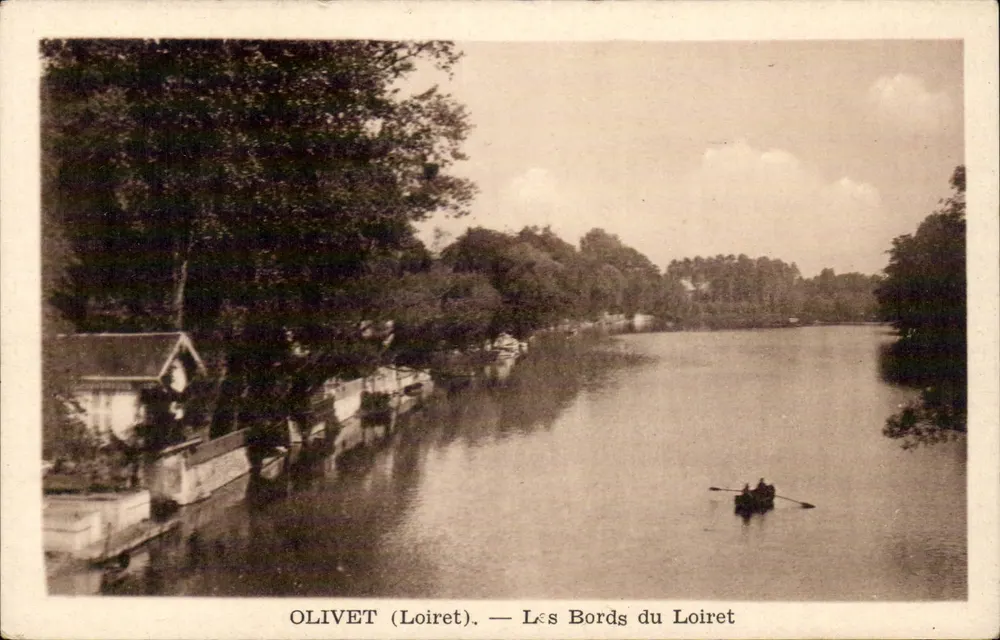 OLIVET (Loiret) — As margens do Loiret - Frente