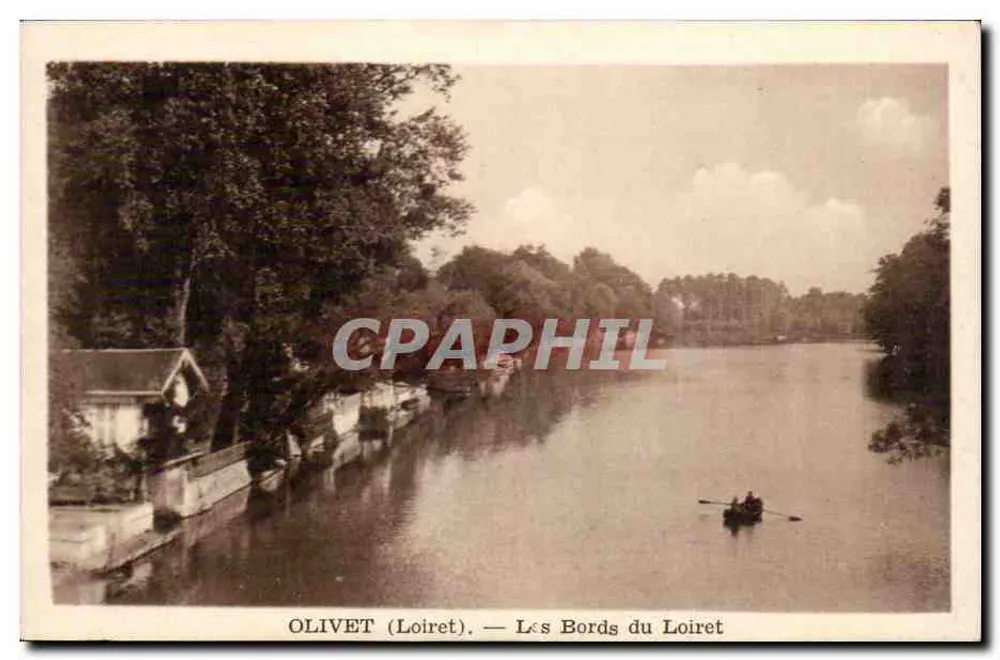 OLIVET (Loiret) — De Rijen van de Loiret — L. Lenormand, Orléans - Voorkant