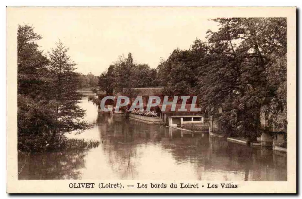 Olivet (Loiret) — Die Ufer des Loiret • Die Villas - Vorderseite