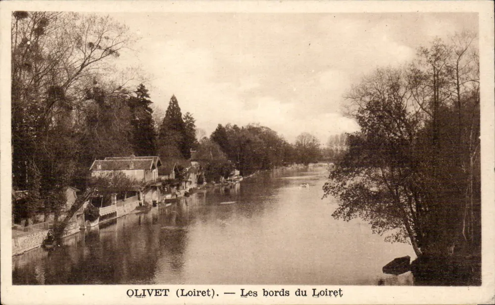 OLIVET (Loiret) — De oevers van de Loiret - Voorkant