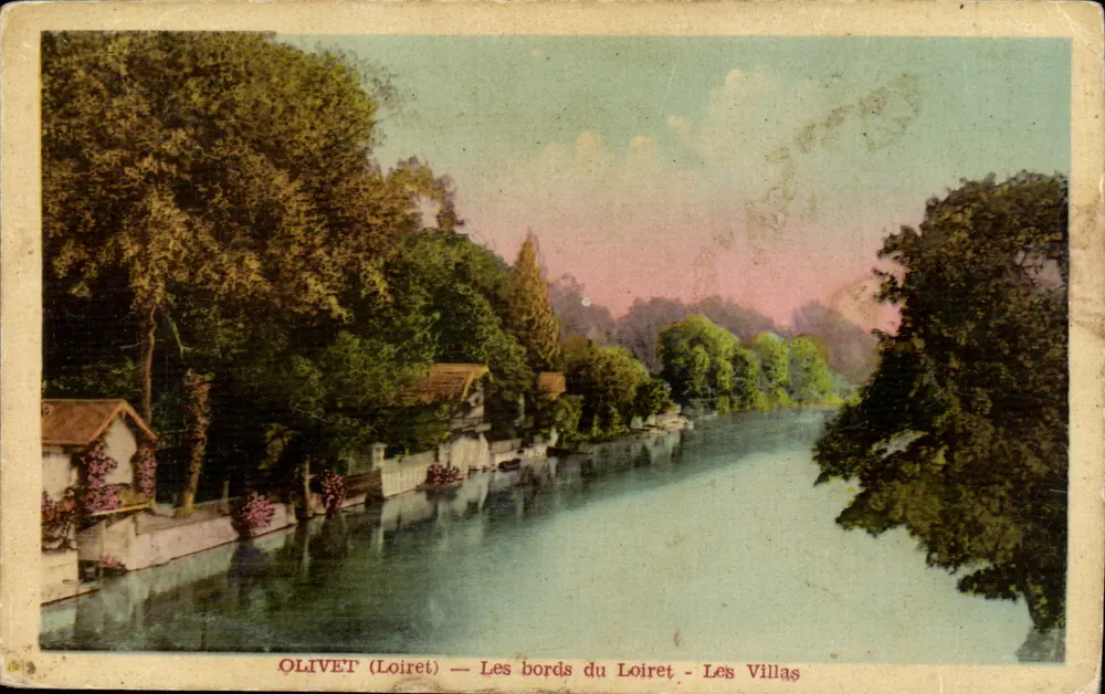 Olivet (Loiret) — Die Ufer des Loiret — Die Villas - Vorderseite