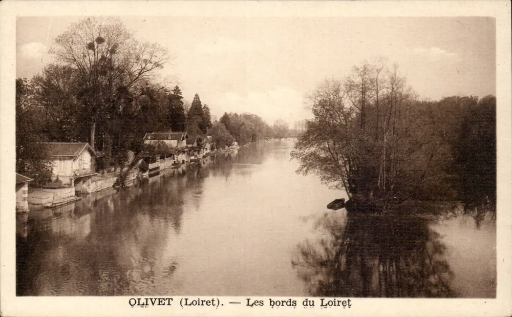 OLIVET (Loiret) — As margens do Loiret - Frente