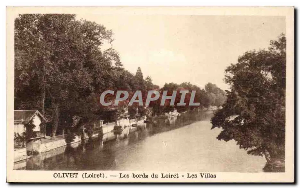 Olivet (Loiret) — Die Ufer des Loiret - Die Villas — L. Lenormand, Orléans - Vorderseite