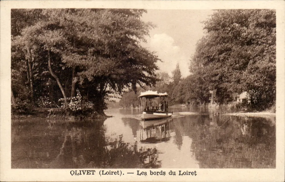 OLIVET (Loiret) — Vista das margens do Loiret - Frente