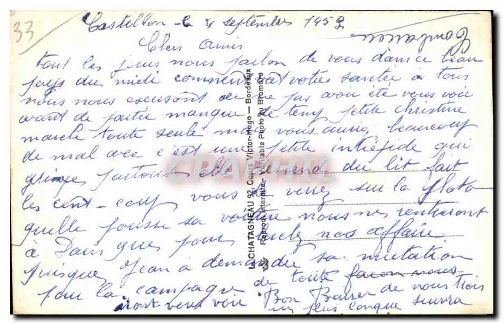 कास्टिलॉन-सर-डॉर्डोन्ने — स्मृति — एल्से - पीछे
