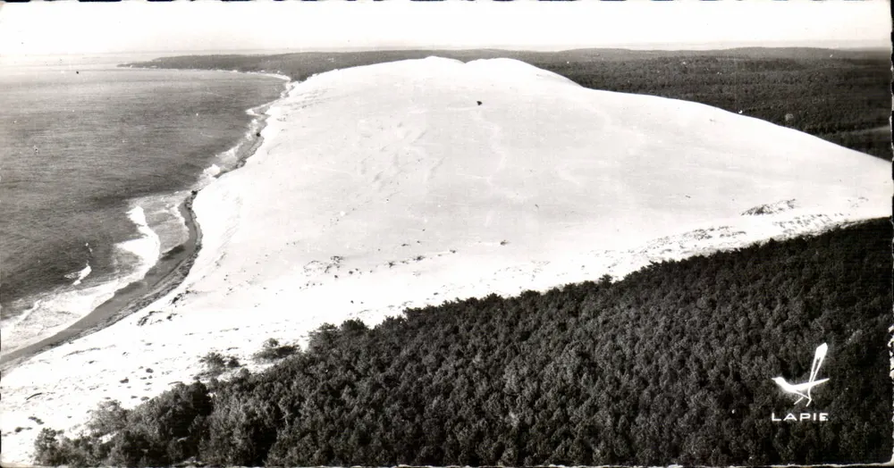 Die Dune du Pilat — Südlich von Arcachon — veröffentlicht von LAPIE - Vorderseite