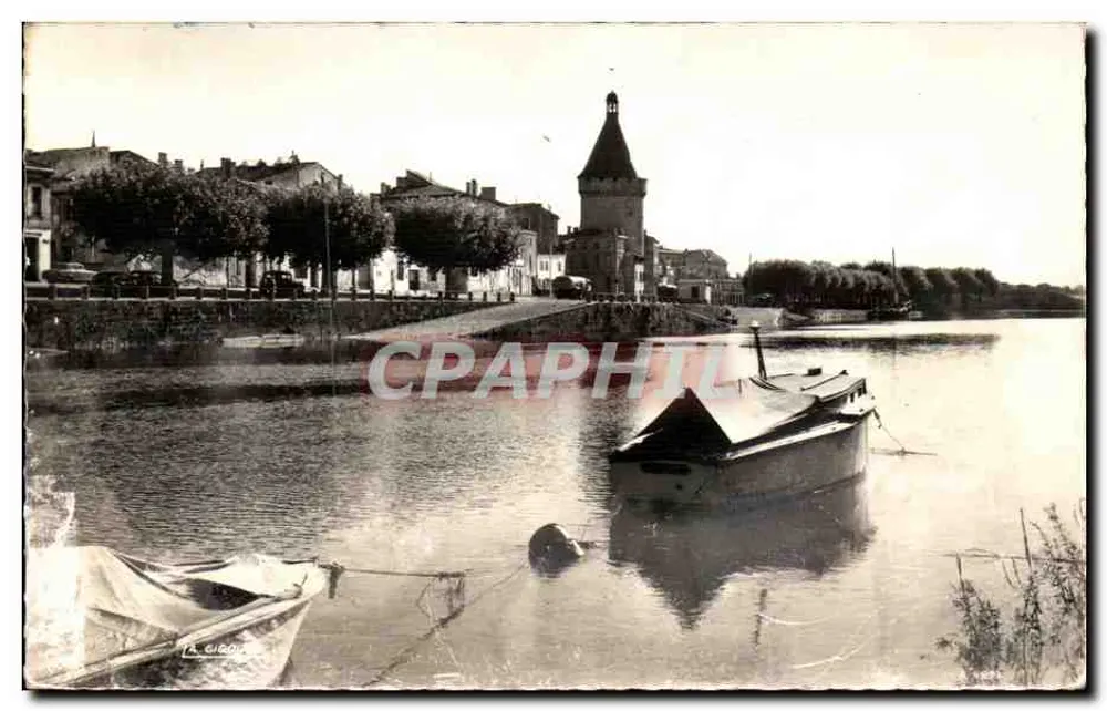 Libourne (Gironde) — Die Kais und die Turm der Uhr — Éditions La Citoyenne - Vorderseite