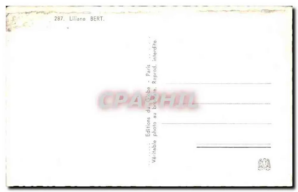 लिलियन बर्ट — एडिटर टेडी पियाज़ — संख्या 287 - पीछे