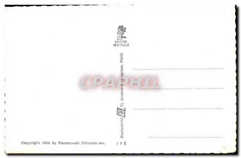मोना फ्रीमैन — अभिनेत्री — पैरामाउंट पिक्चर्स, संख्या 331 - पीछे