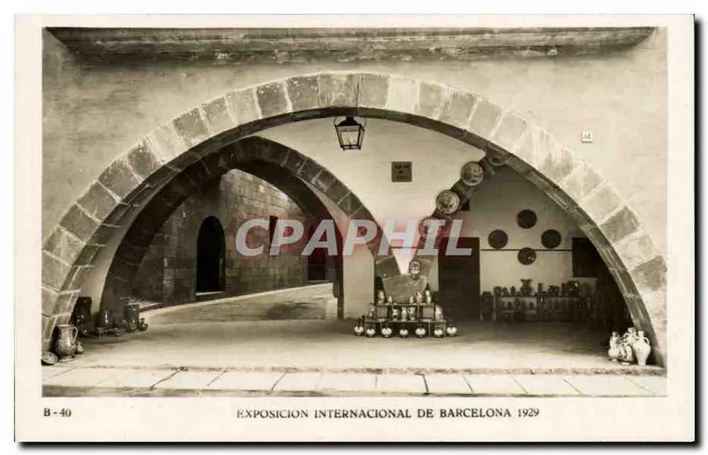 Bogen von Sos — Internationale Ausstellung von Barcelona 1929 — Verlag: Editorial Fotográfica - Barcelona - Vorderseite