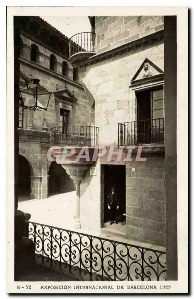 Casa de Cambados (Pontevedra) — Internationale Ausstellung von Barcelona 1929 — Editorial Fotográfica Barcelona - Vorderseite