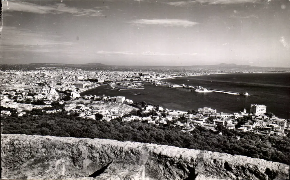 Allgemeiner Blick auf Palma — vom Castillo de Bellver — Verlag Casa Planas, Palma - Vorderseite