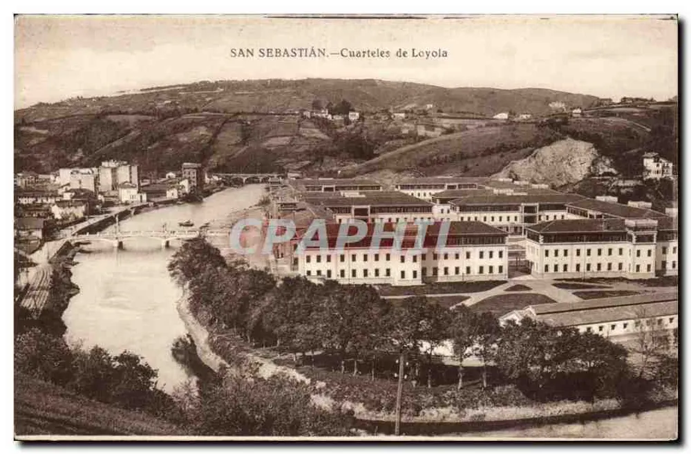 San Sebastián — Kasernen von Loyola — Verlag Folo Galarza-Easo - Vorderseite