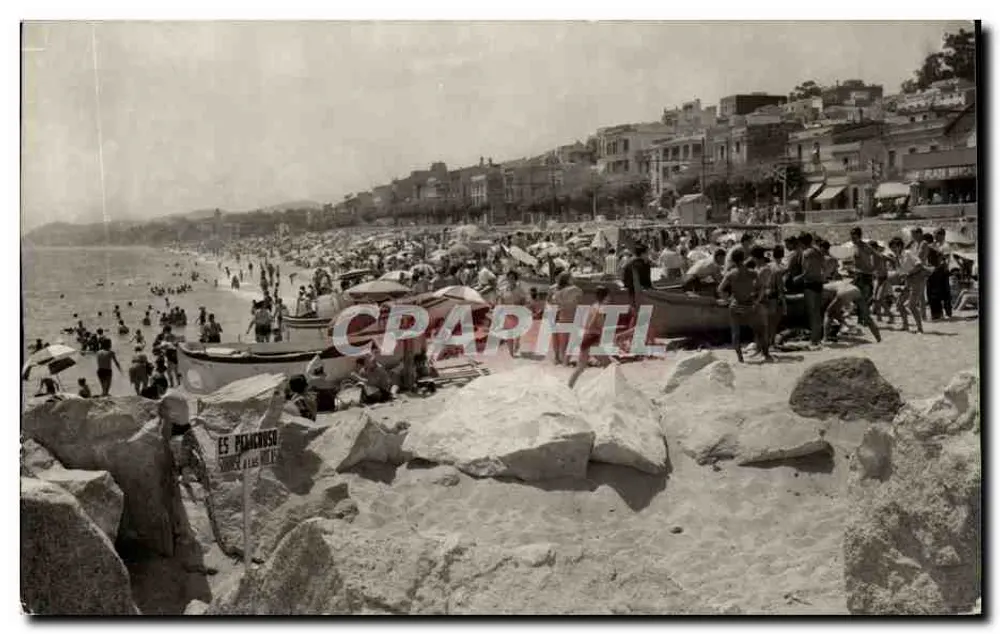 Praia de Es Plaïchoso — Masnou — Editora Teresa Tóñes, n° 279 - Frente