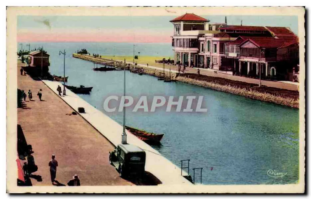 Palavas-les-Flots (Hérault) — Die Molen und das Casino — Combiér Impr. RACON - Vorderseite