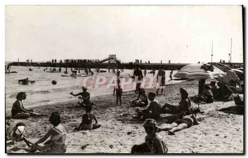 Palavas-les-Flots — A Riva esquerda e a Praia — Fabricação Francesa - Frente