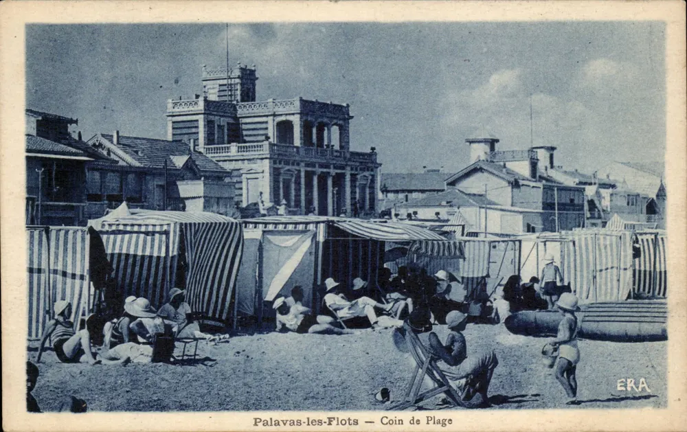 Palavas-les-Flots — Kąt plaży — EKA - Awers