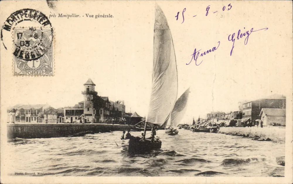 Balavares, nahe Montpellier - Allgemeiner Blick — Foto. Bacard, Montpellier - Vorderseite