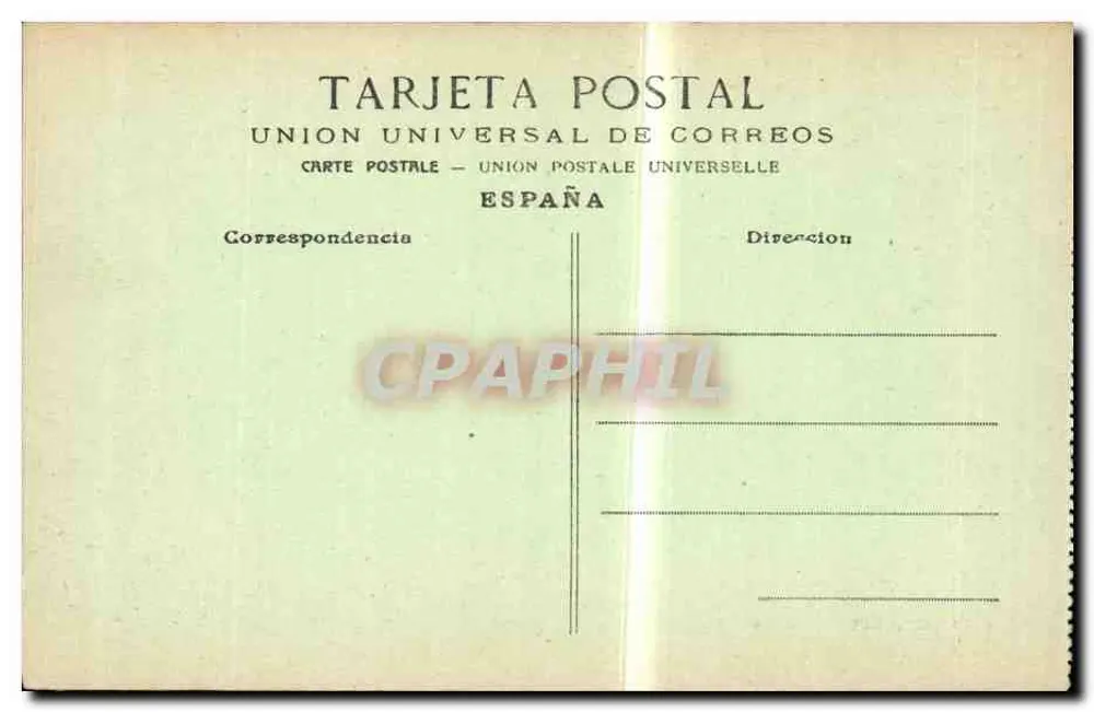 Fuenterrabía — La Ciudad — Fototipia Marcel Delboy, Burdeos - Reverso