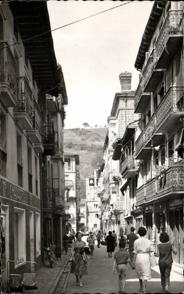 Zarautz — belebte Fußgängerstraße — Éditions Arretas, n°79 - Vorderseite