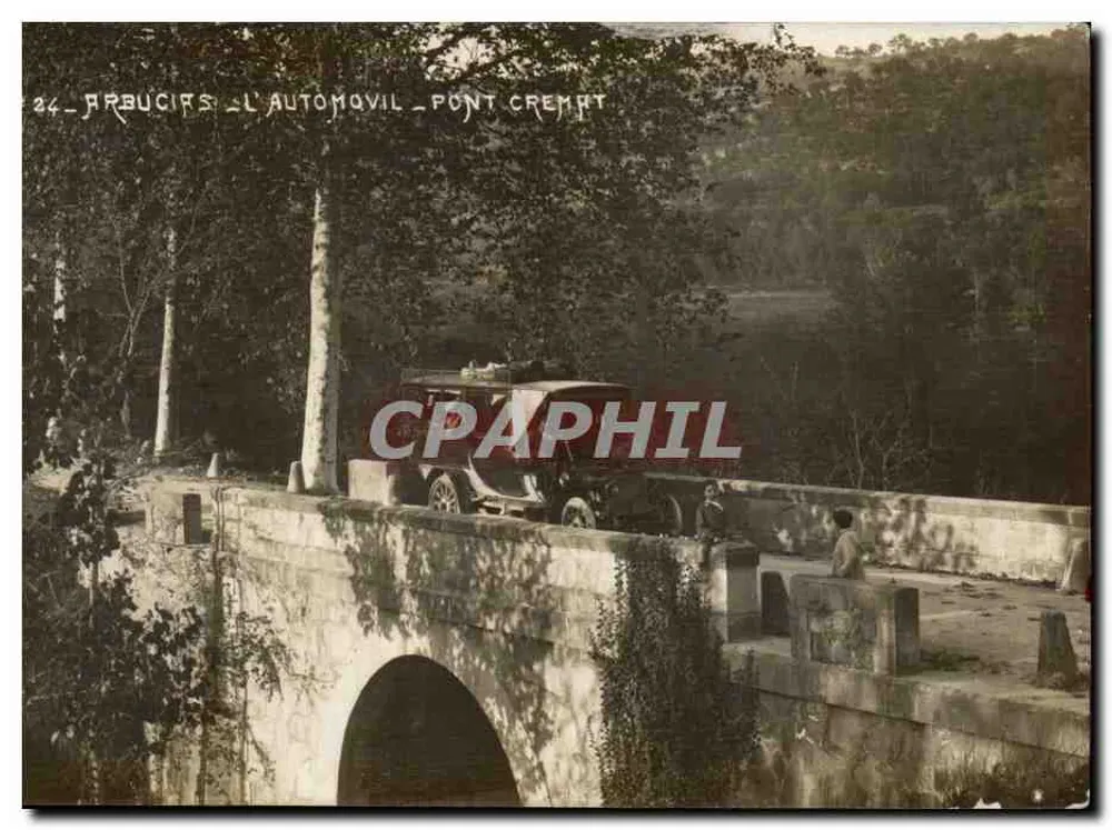 Arbucirs - Das Automobil - Brücke Cremat - Vorderseite
