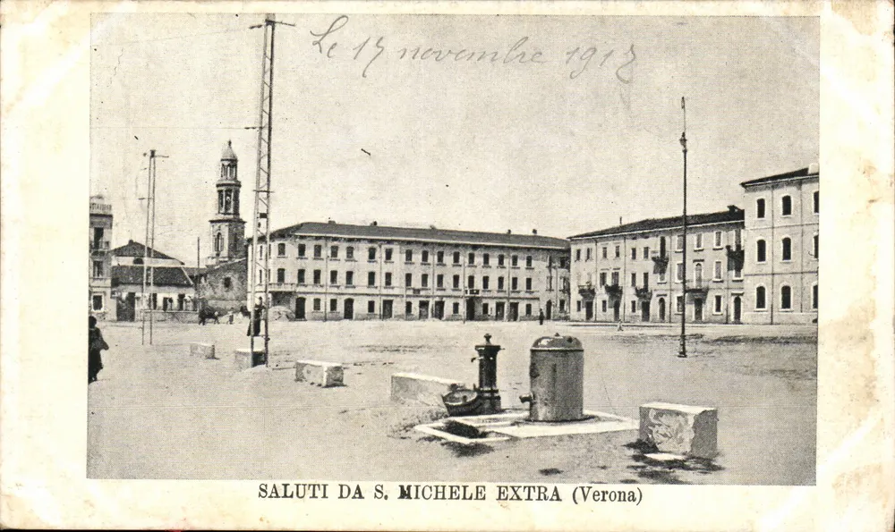Place S. Michele Extra — Verona — Verlag V.T.V. - Vorderseite