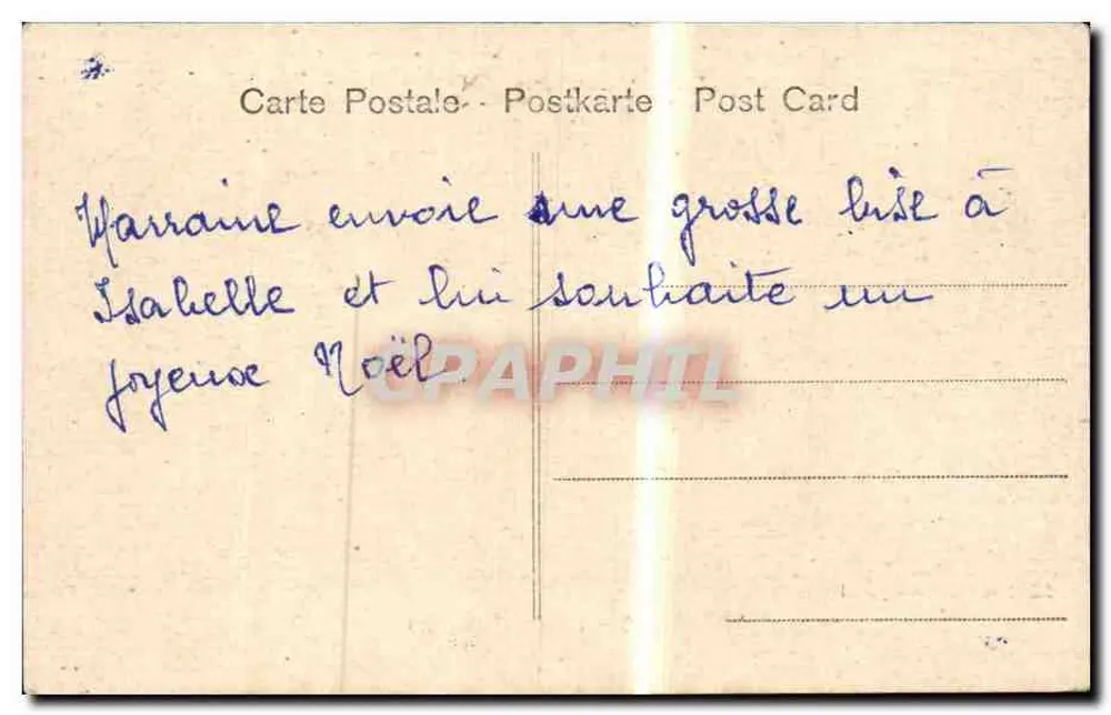 Palerme - Monte Pellegrino — Blick vom Hafen mit Berg im Hintergrund — Verlag Terni, Nr. 2899 - Rückseite