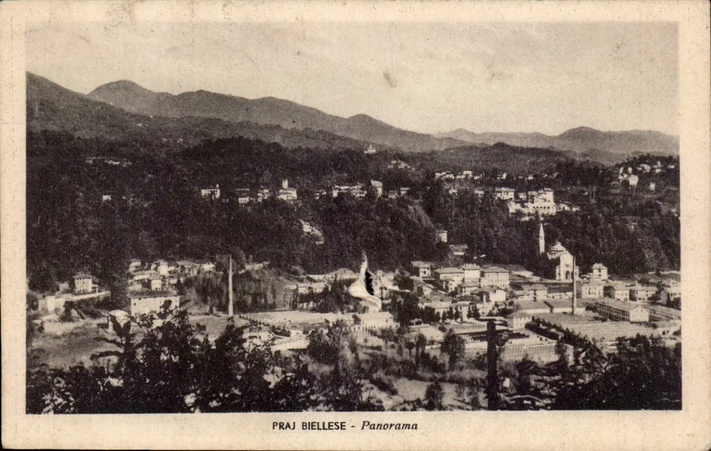 Praj Biellese - Panorama — Verlag A. Tonso - Turin - Vorderseite