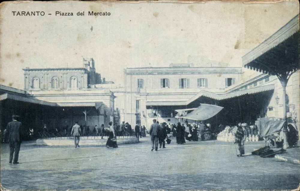 Taranto - Piazza del Mercato — Verlag Riserv. Filippi, Taranto - Vorderseite