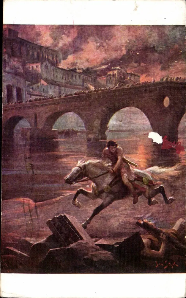 A chovachée de Vitélius — Quo Vadis — editor Jan Styka, n°25 - Frente