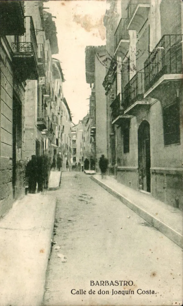 Barbastro — Calle de don Joaquín Costa — Ausgabe Castillón - Modern Press - Vorderseite