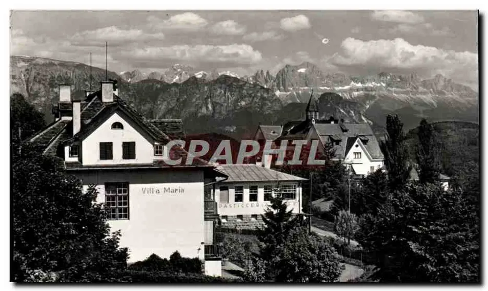 Villa Maria — Pasticceria — Blick auf die Dolomiten — Verlag Vera Fotografie - Vorderseite
