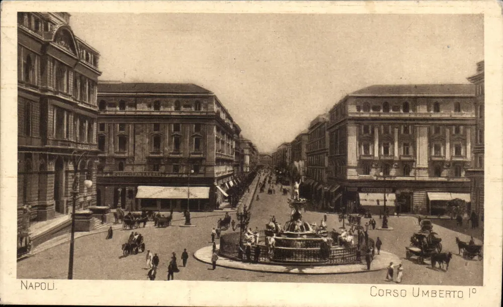 Neapel — Corso Umberto I° — F&C n°582 - Vorderseite