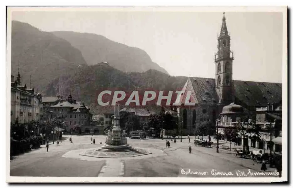 Bozen - Piazza Vittorio Emanuele — Verlag Gugler, Bozen - Vorderseite