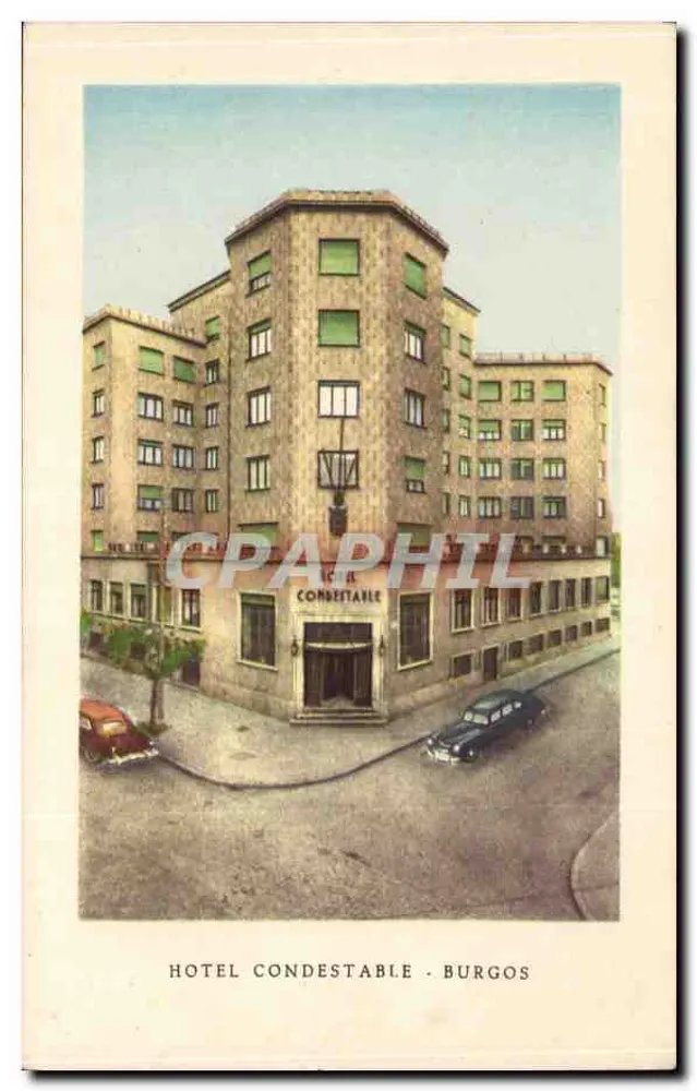 Hotel Condestable - Burgos — Verleger S.G. Alvende, S.A. - Sar Sebastián - Vorderseite