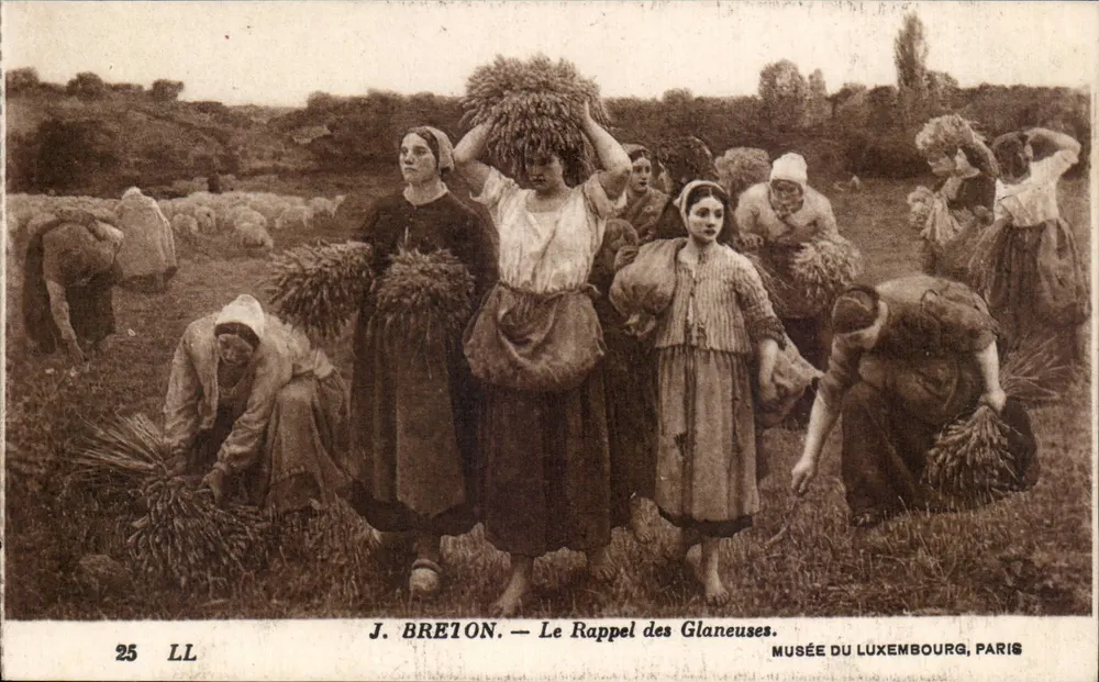 Glaneuses — J. Breton — Musée du Luxembourg, Paris - Vorderseite
