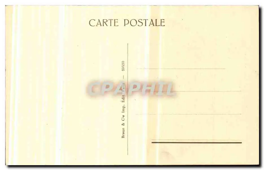 Museu do Louvre — A Leitura — J.-B. Hilair — n° 410 - Verso