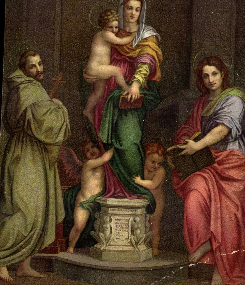 Madonna das Arpias — Florença — Andrea del Sarto — n°302 - Frente