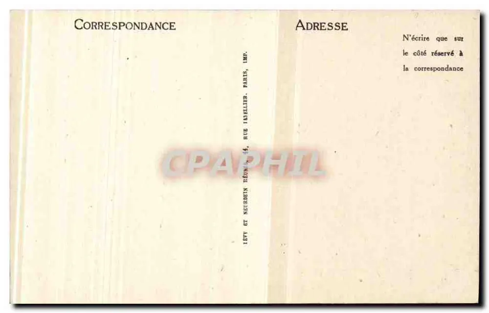 Hébert — Estúdio — Museu do Luxembourg, Paris - Verso
