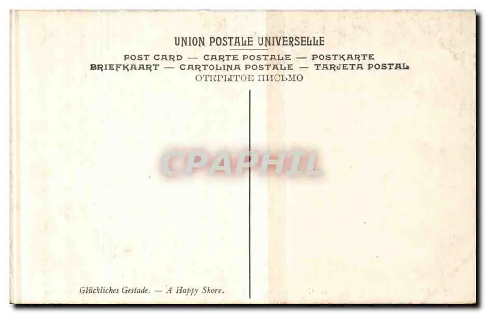 Rive heureuse — Gagliardini — Petit Palais, Paris - Verso