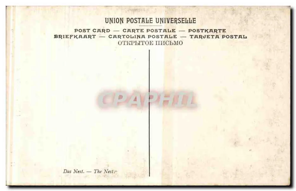 Dois crianças — cena íntima — Dubufe — Le Nid, Petit Palais — Paris - Verso