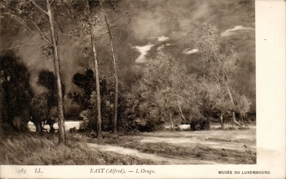 Der Sturm — Alfred East — Musée du Luxembourg - Vorderseite